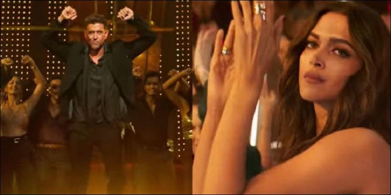 Hrithik Roshan and Deepika Padukone sizzles in the new upbeat party song