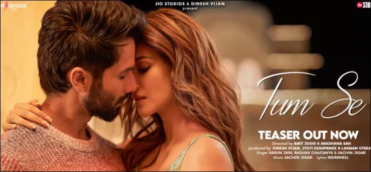 Shahid Kapoor-Kriti Sanon sizzles in this romantic love anthem