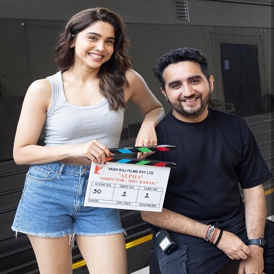 Sharvari Wagh shares pictures as she begins filming her upcoming film ‘Alpha’ with Alia Bhatt