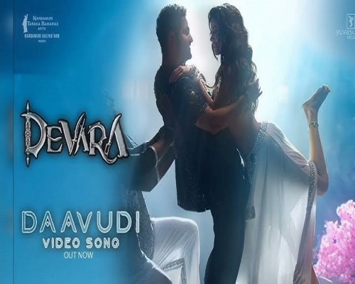 Jr. NTR and Janhvi Kapoor Dazzle in the New Poster of Daavudi Song