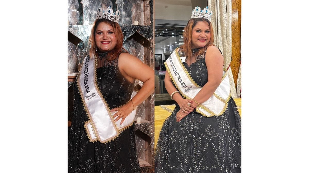 Tina Dey Crowned Maven Ms Plus Size East India 2024- A Triumph of Confidence and Grace