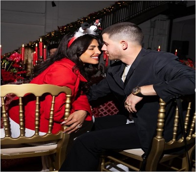 Priyanka Chopra shares pictures of Pre-Christmas celebration at house with daughter Malti and husband Nick Jonas